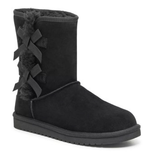 Koolaburra By UGG Victoria Short Bootie - Black NWOT - Picture 1 of 13